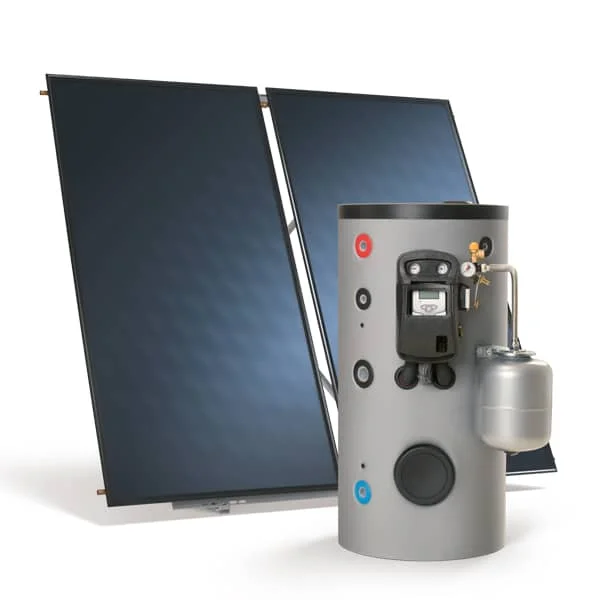 Kit Chauffe-eau et capteurs solaire CESI avec ballon de stockage et régulation