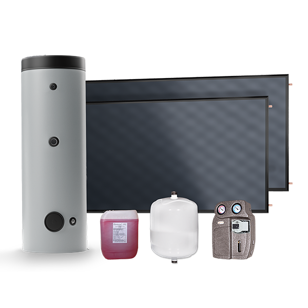 Chauffe-Eau Solaire Drain Back CESI auto-vidangeable Paysage